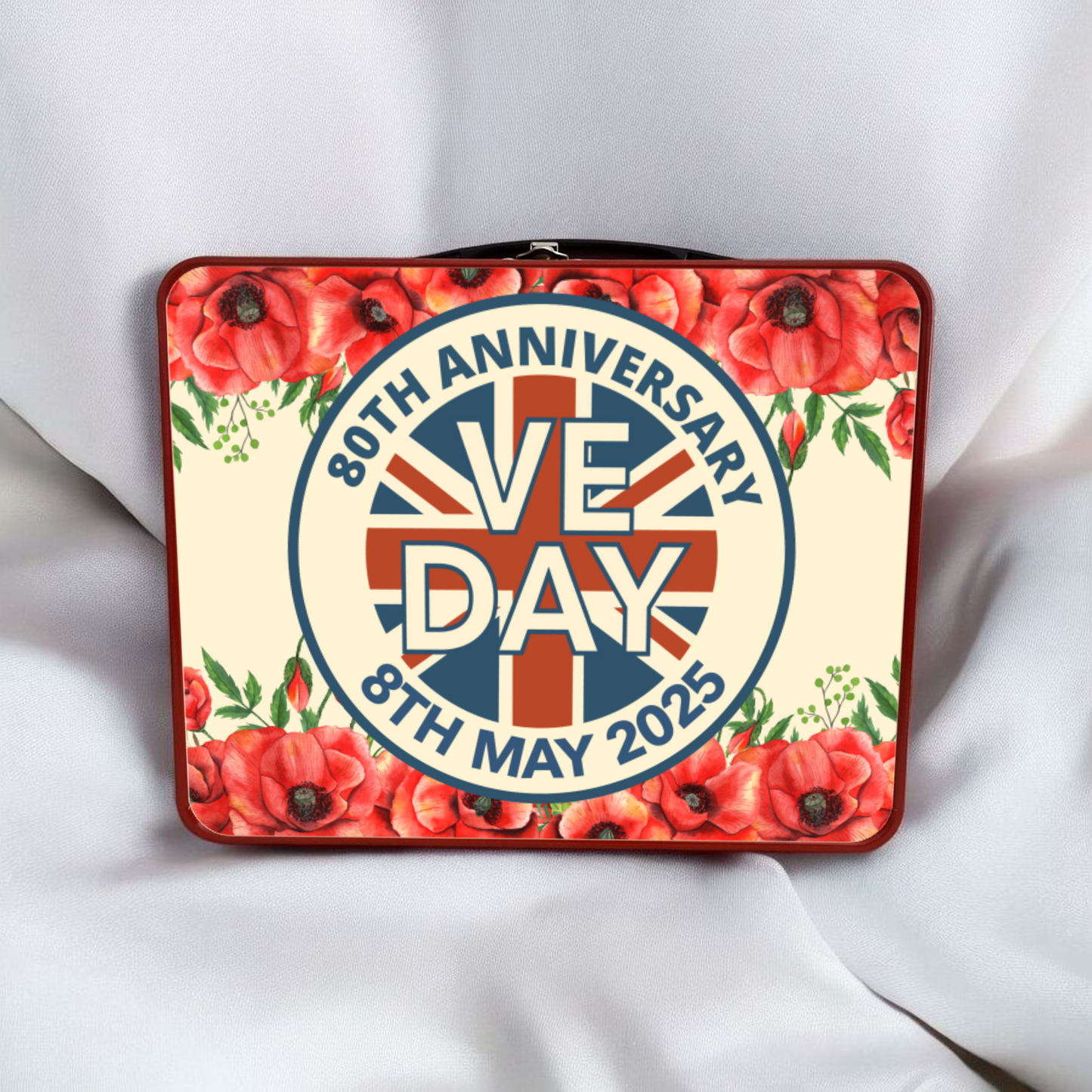 VE Day 80th Anniversary Commemorative Souvenir Retro Tin Limited Edition