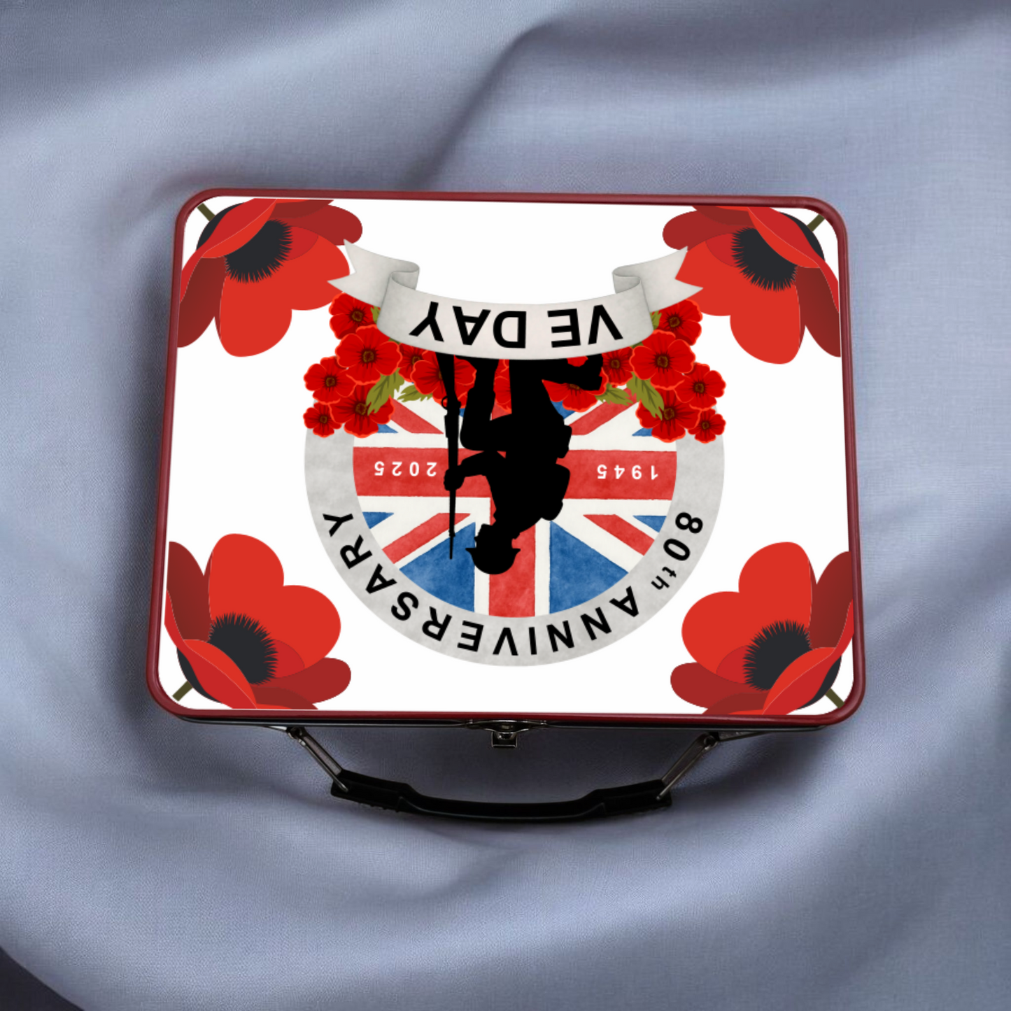 VE Day 80th Anniversary Commemorative Souvenir Retro Tin Limited Edition