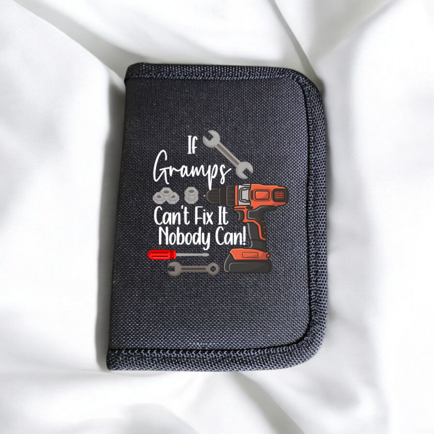 Fathers Day Gift Compact Tool Kit, Essential Tools for Everyday Fixes - "If Dad Can’t Fix It, No One Can" Compact Tool Kit, DIY Projects
