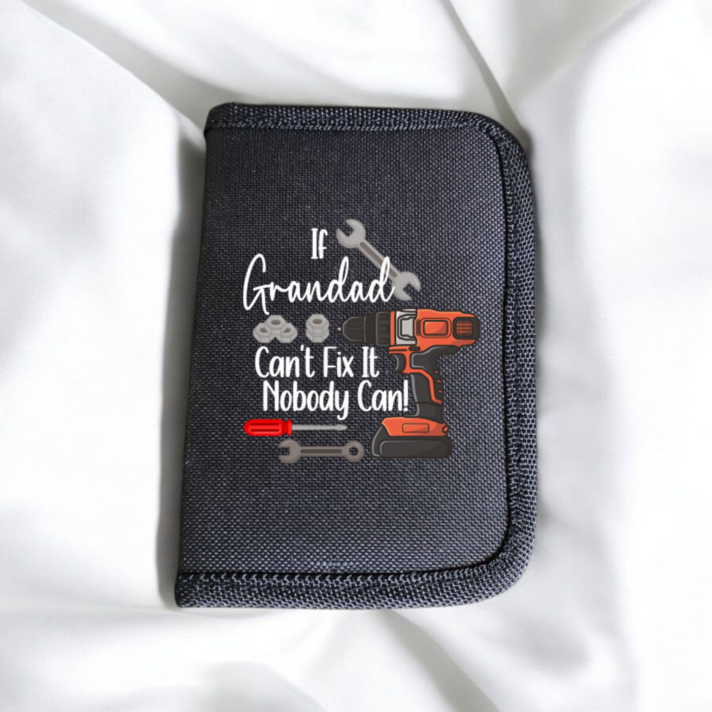 Fathers Day Gift Compact Tool Kit, Essential Tools for Everyday Fixes - "If Dad Can’t Fix It, No One Can" Compact Tool Kit, DIY Projects