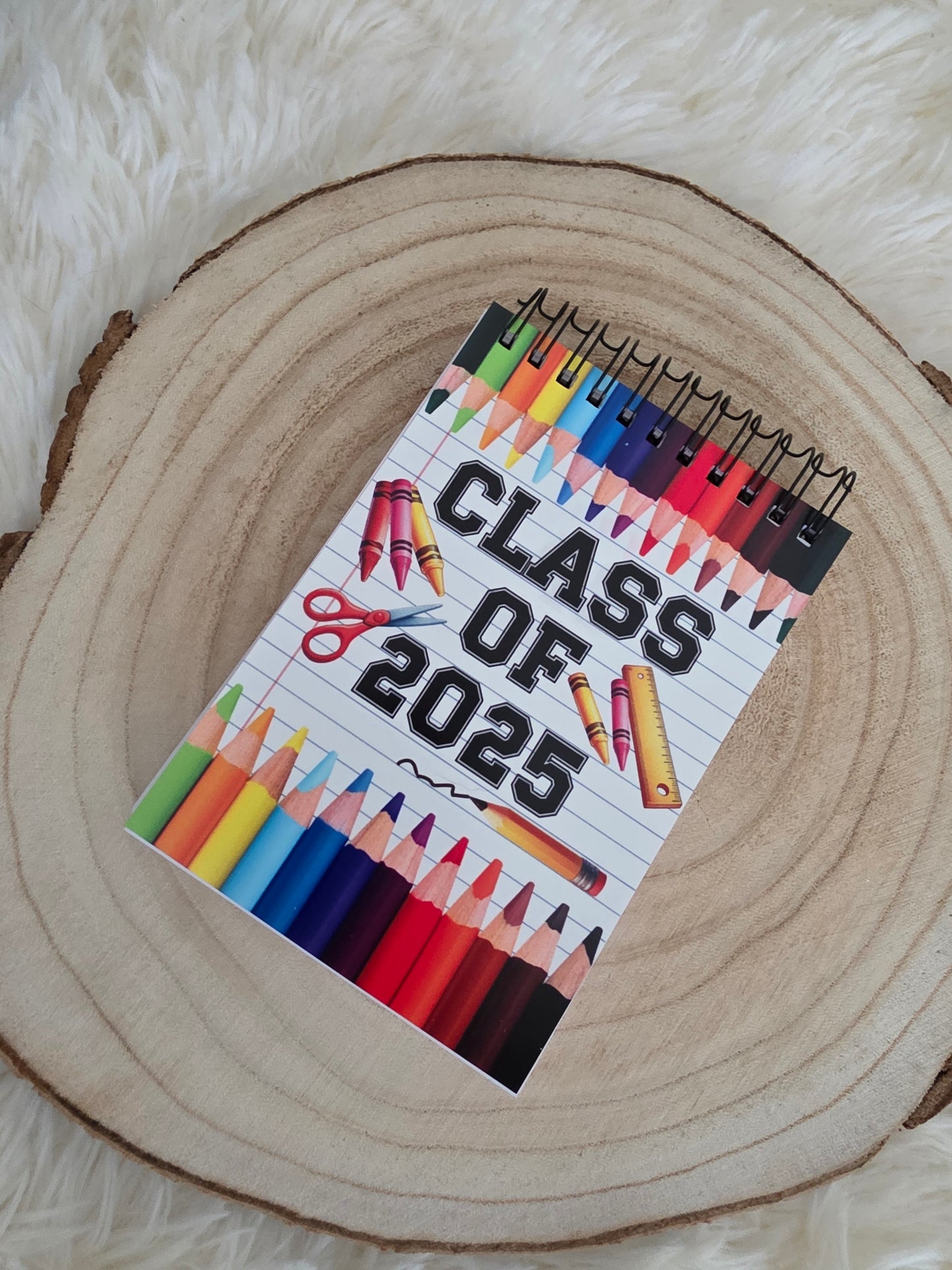 A6 Class of 2025 leavers autograph notepad notebook