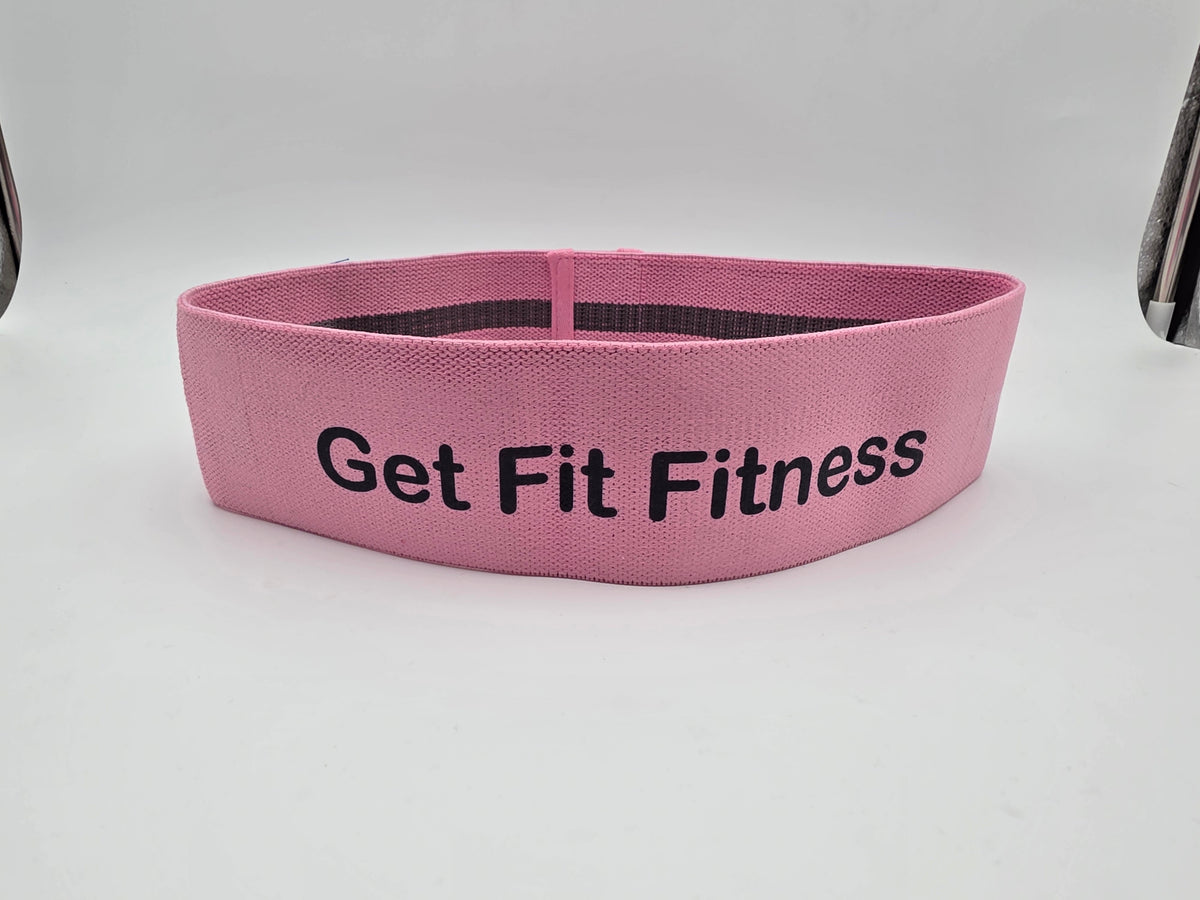 Personalised Fabric Resistance Band, Custom Gym Workout Band, Light Medium Heavy Resistance, Glute Exercise Band, Fitness Gift