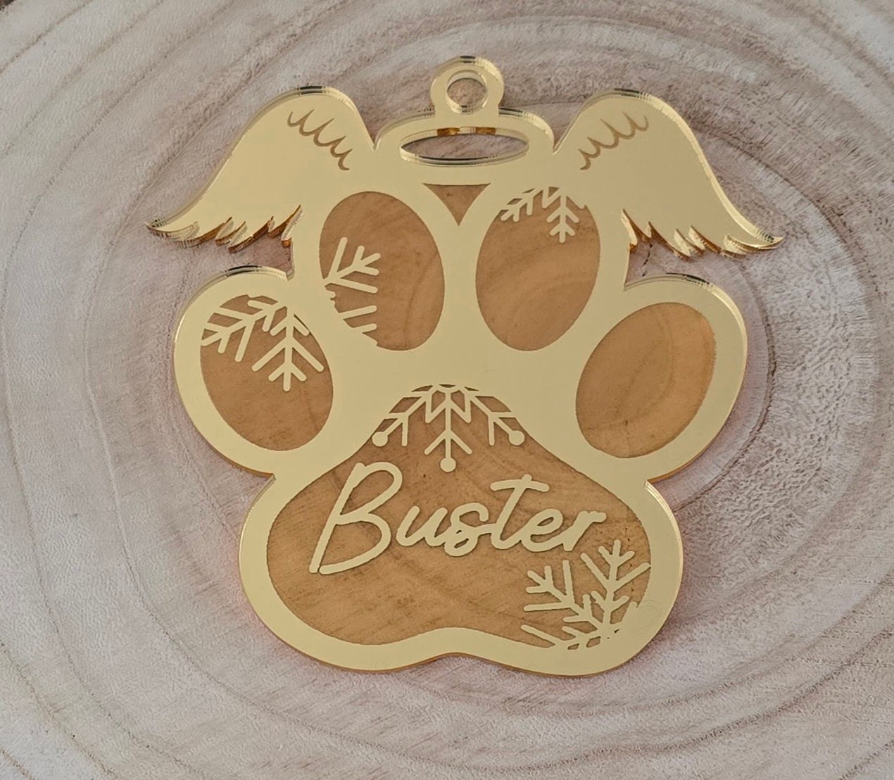 Personalised Pet Memorial Bauble