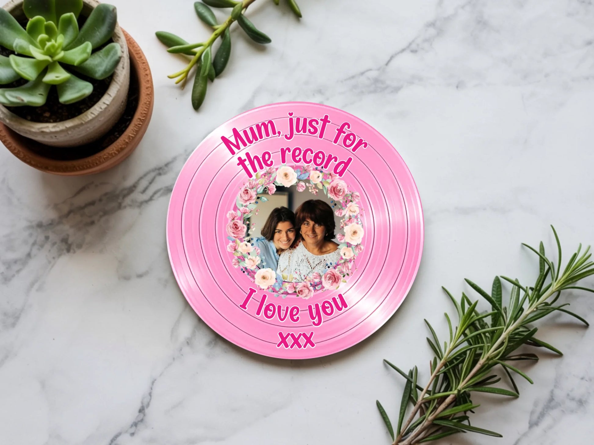 94.Coaster Mockup Sublimation Coaster Mockup Round Blank Coaster Mockup (4)