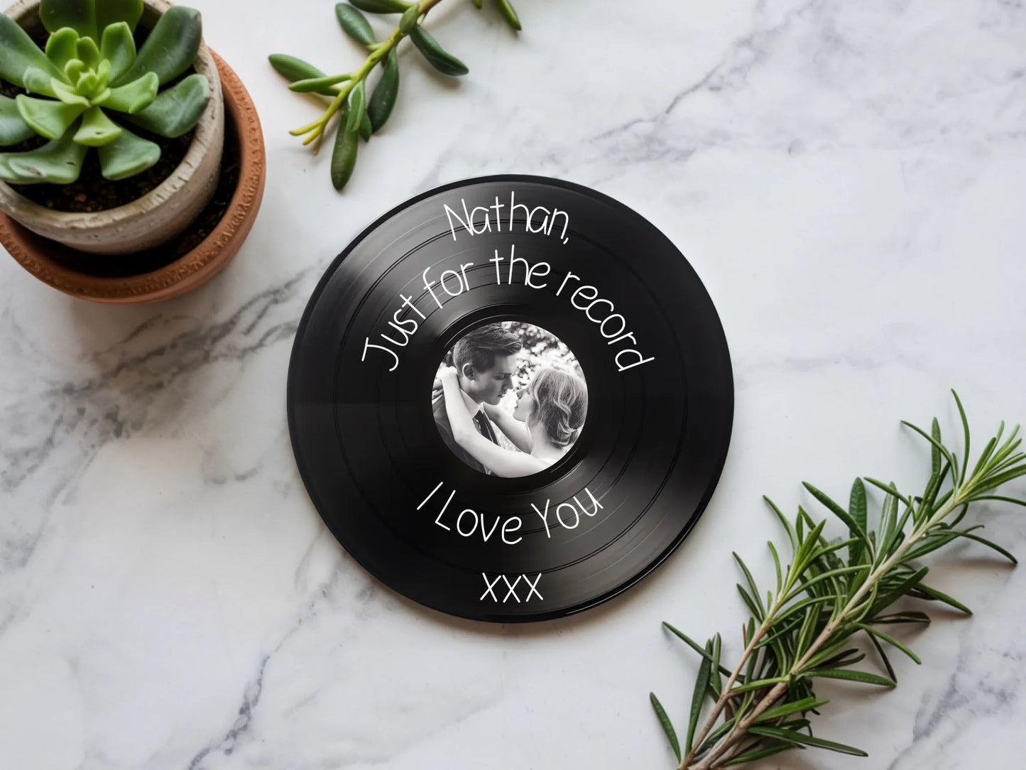 94.Coaster Mockup Sublimation Coaster Mockup Round Blank Coaster Mockup (4)