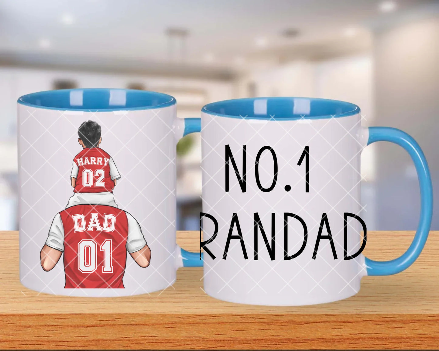 light navy blue combo mug