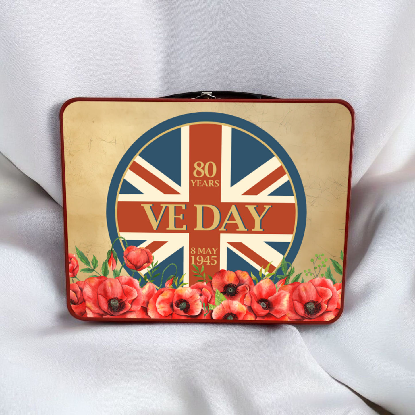 VE Day 80th Anniversary Commemorative Souvenir Retro Tin Limited Edition