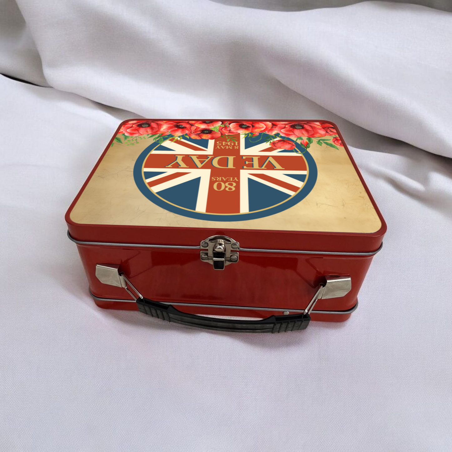 VE Day 80th Anniversary Commemorative Souvenir Retro Tin Limited Edition
