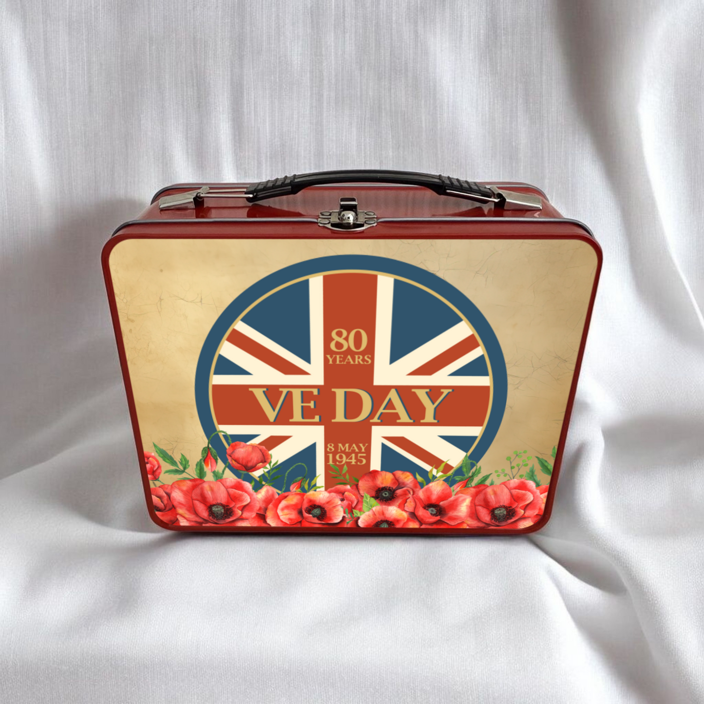 VE Day 80th Anniversary Commemorative Souvenir Retro Tin Limited Edition