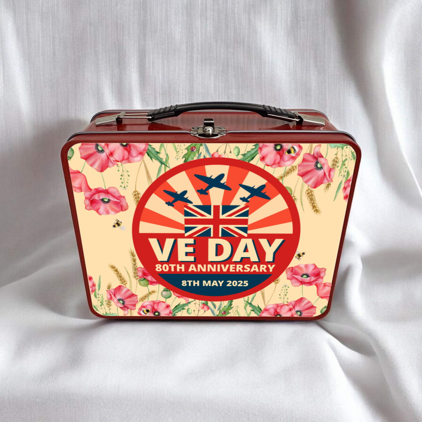 VE Day 80th Anniversary Commemorative Souvenir Retro Tin Limited Edition