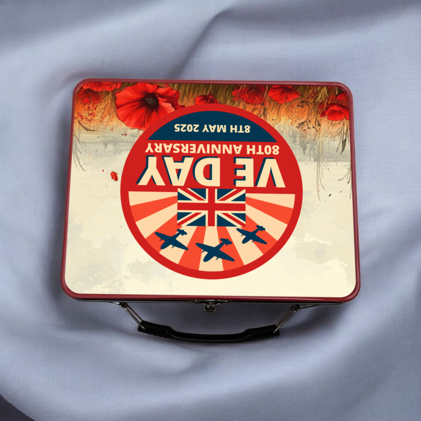 VE Day 80th Anniversary Commemorative Souvenir Retro Tin Limited Edition