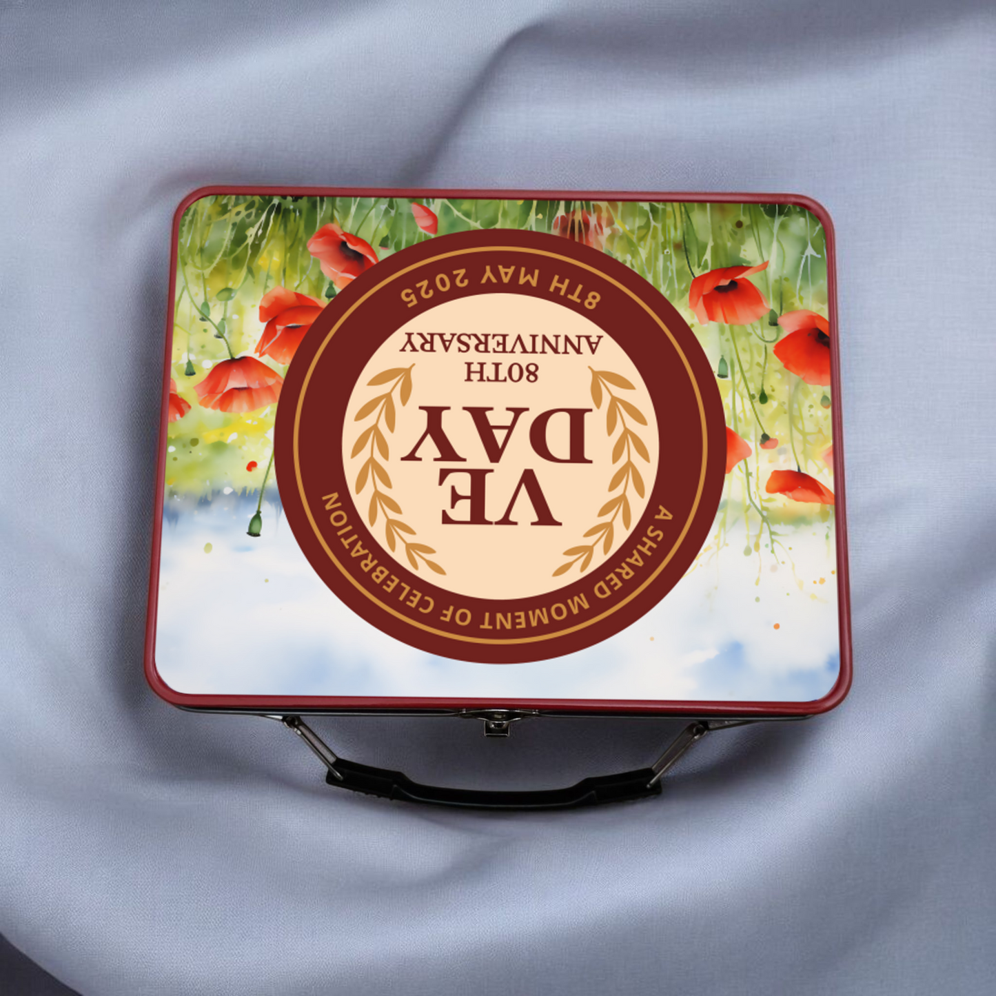 VE Day 80th Anniversary Commemorative Souvenir Retro Tin Limited Edition