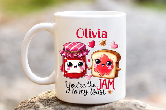 You're the Jam to my Toast Mug - Thistle Barn Creations