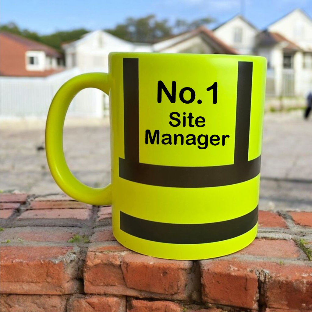 Hi-Vis Mug – "No.1 [Job Title]" Edition (11oz)