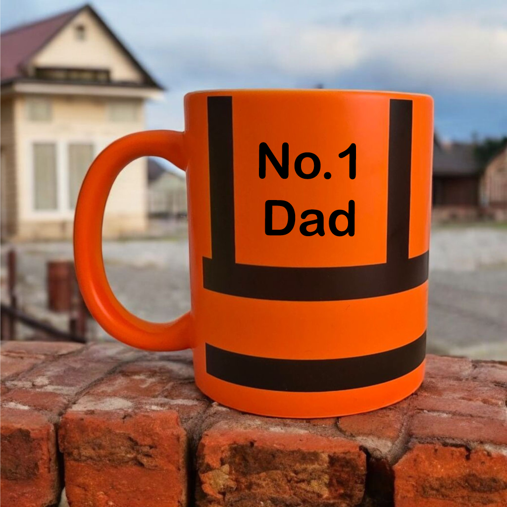 Hi-Vis Mug – "No.1 [Insert Legend Here]" Edition (11oz)