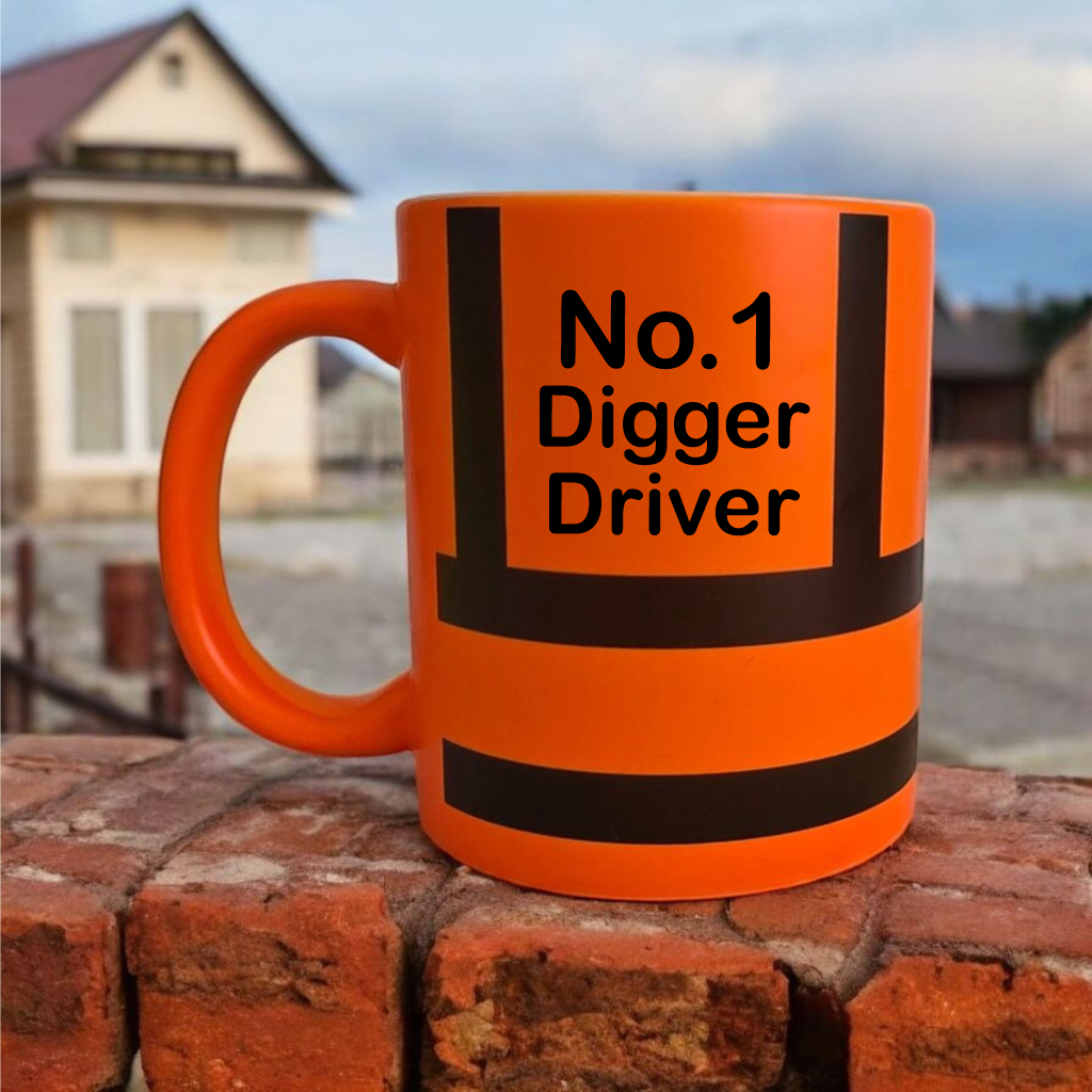 Hi-Vis Mug – "No.1 [Job Title]" Edition (11oz)