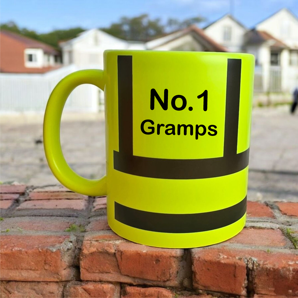 Hi-Vis Mug – "No.1 [Insert Legend Here]" Edition (11oz)
