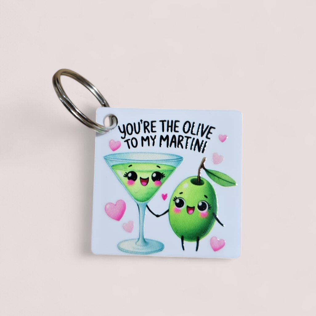 You're the - to my Cute Keyring