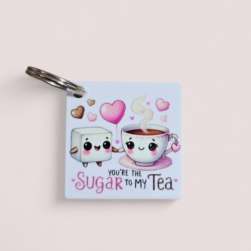 You're the - to my Cute Keyring