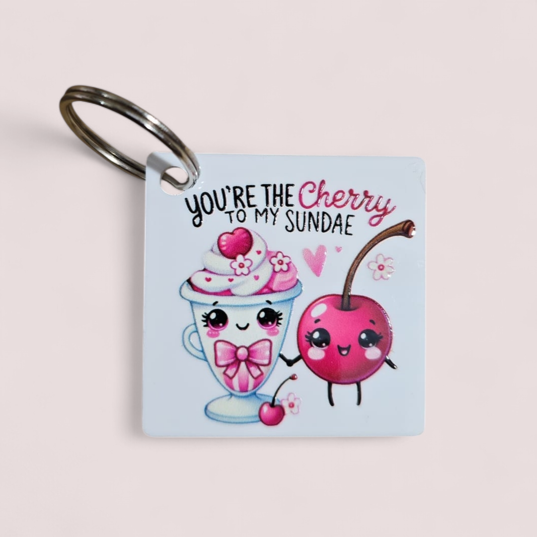 You're the - to my Cute Keyring