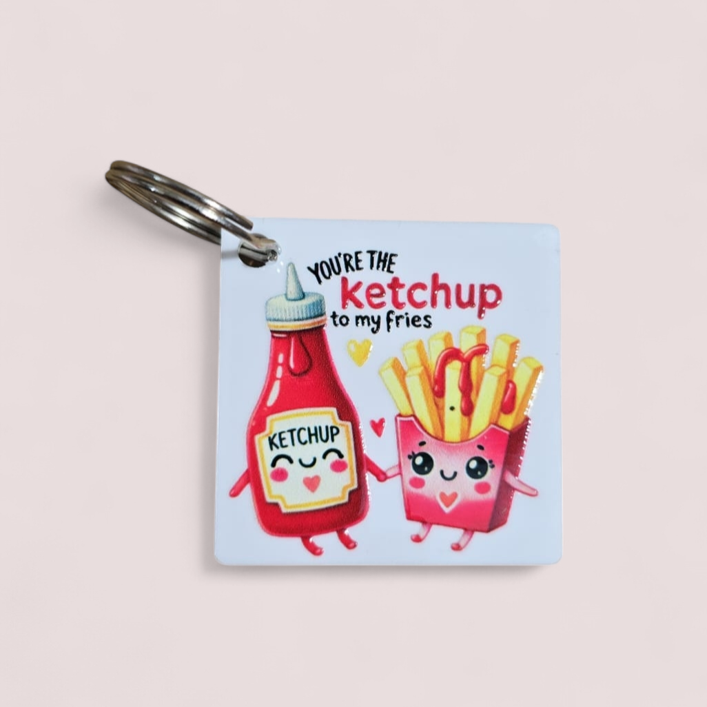 You're the - to my Cute Keyring