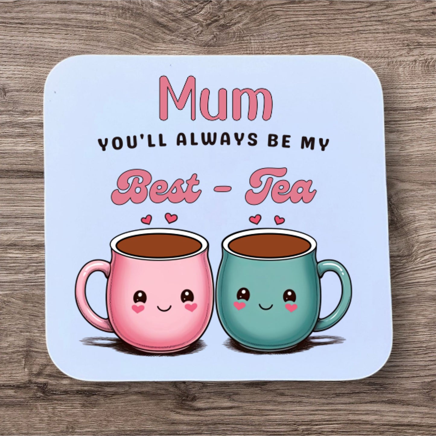 Personalised Best - Tea Mug, Coaster & Biscuit Board