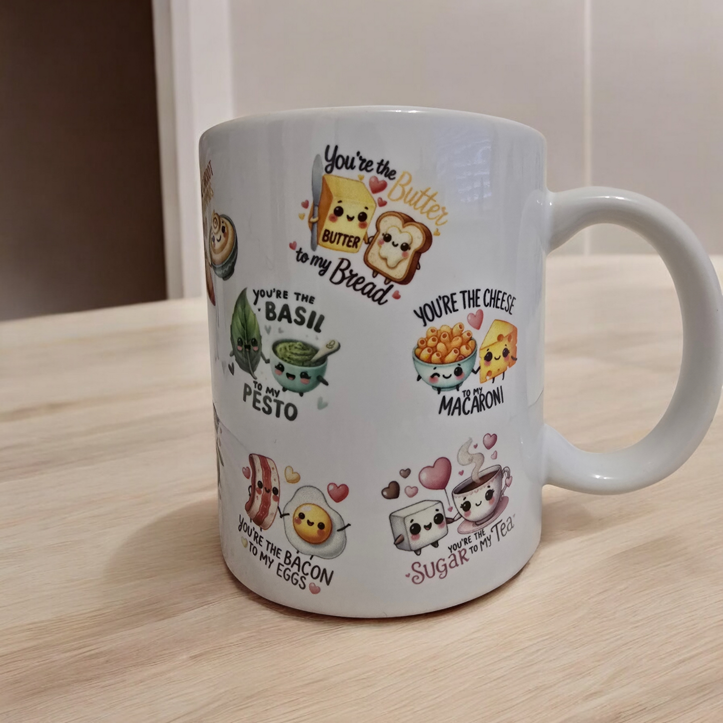 Funny Valentines Mug, Valentines Mug, funny Mug, Boyfriend Mug, Girlfriend mug, Food Pun Mug