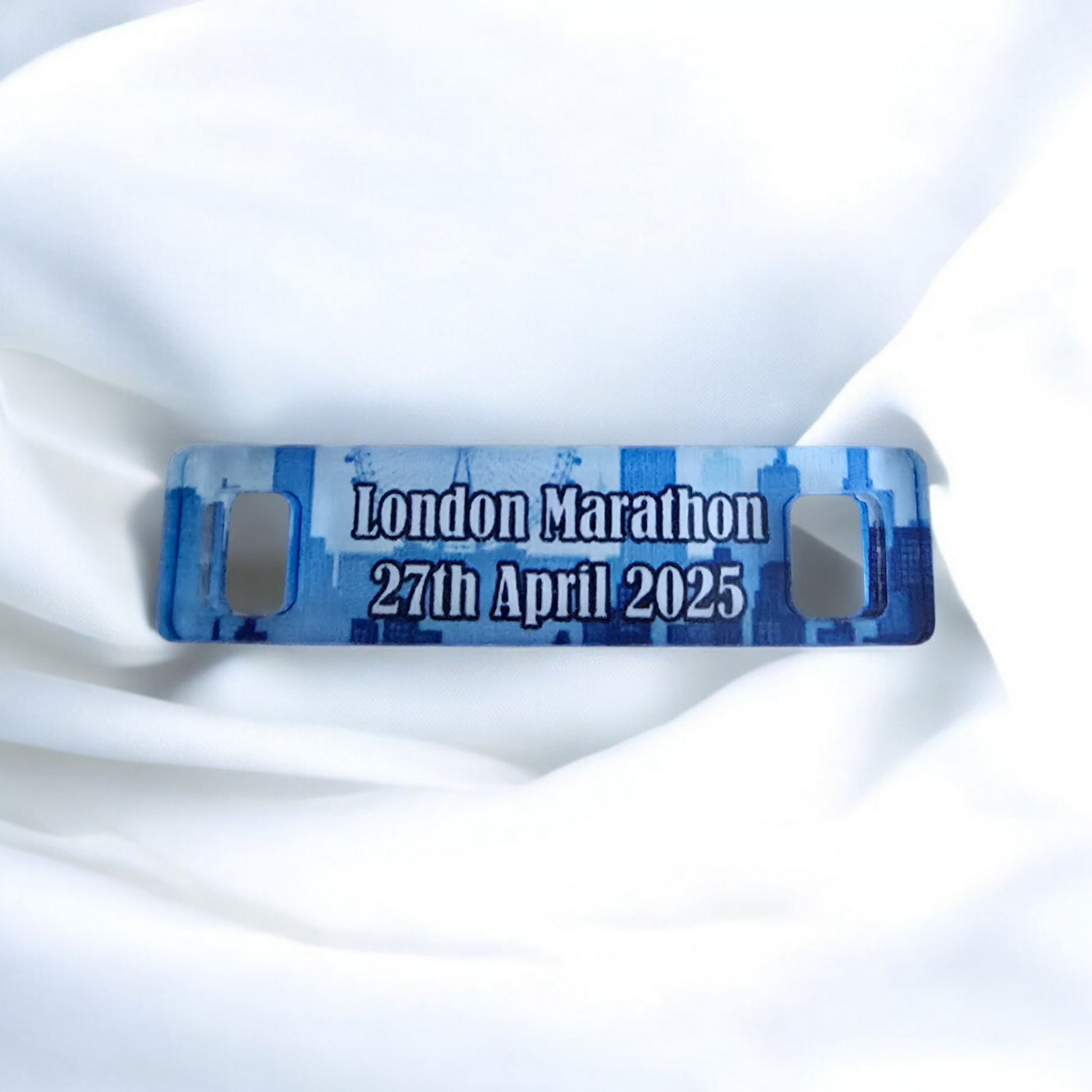 London Marathon 2025 Shoe Tags, Trainer Tags, Pair, London Marathon Gift - Thistle Barn Creations