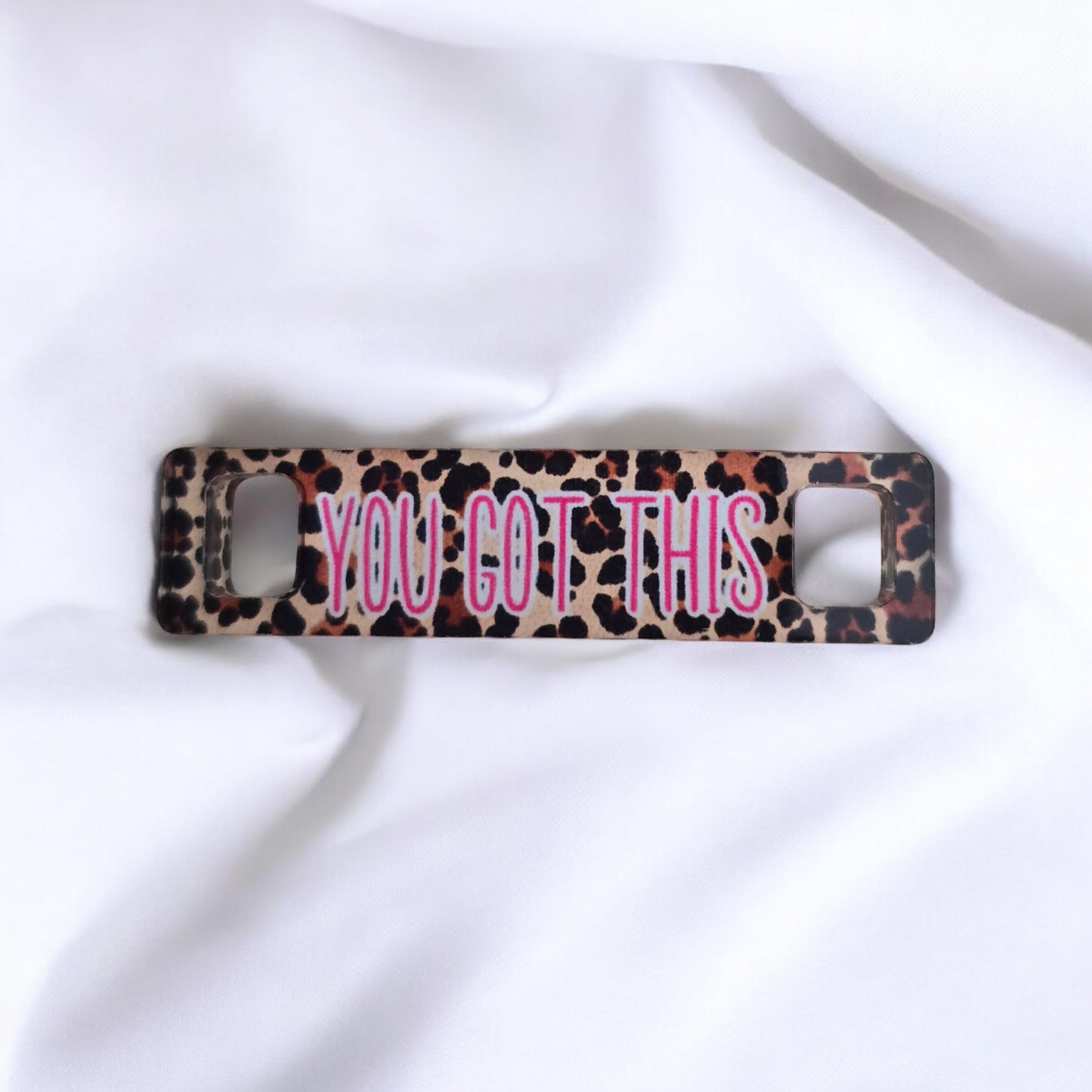 Trainer Tags, Leopard Print Run Mummy / You Got This