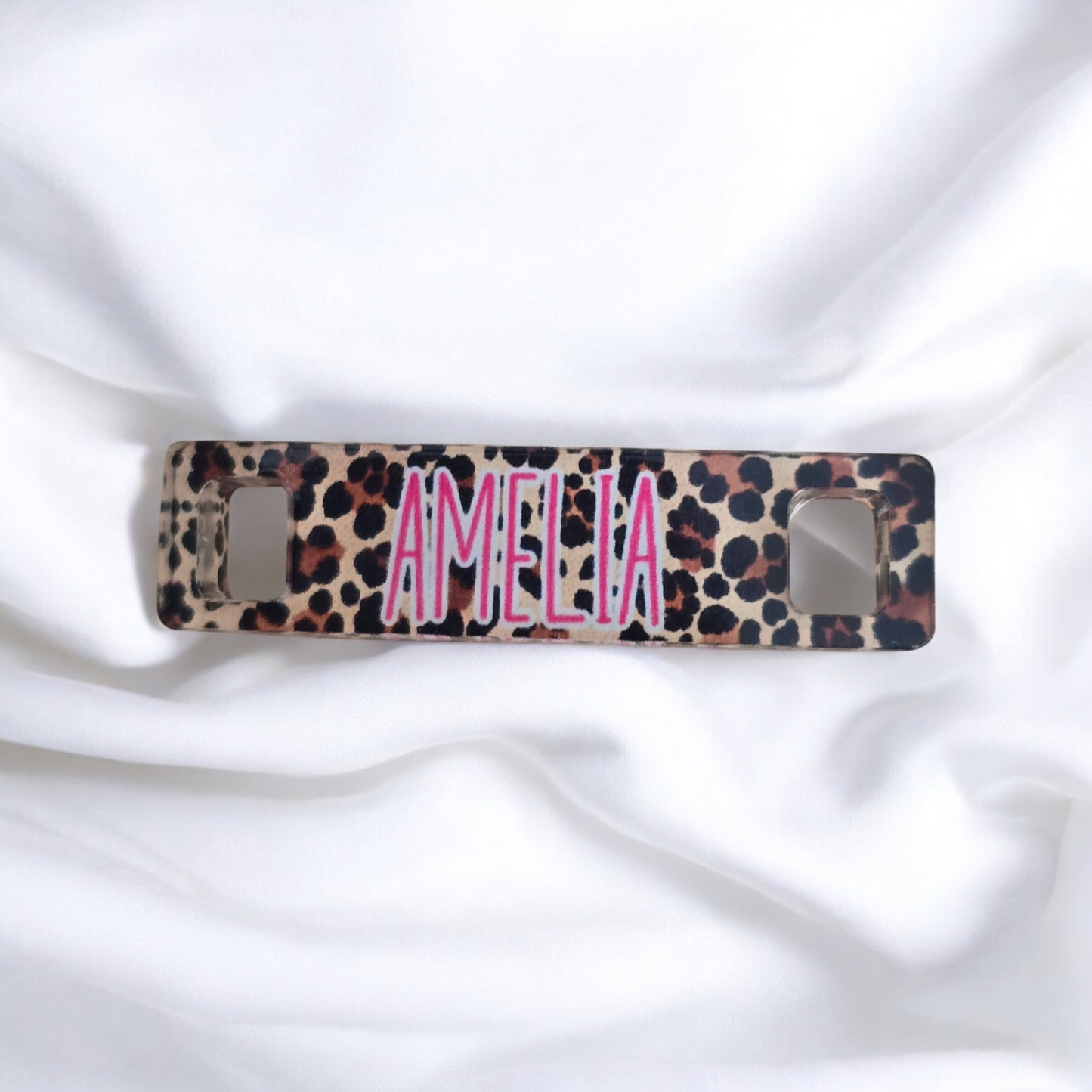 Trainer Tags, Leopard Print Personalised / You Got This