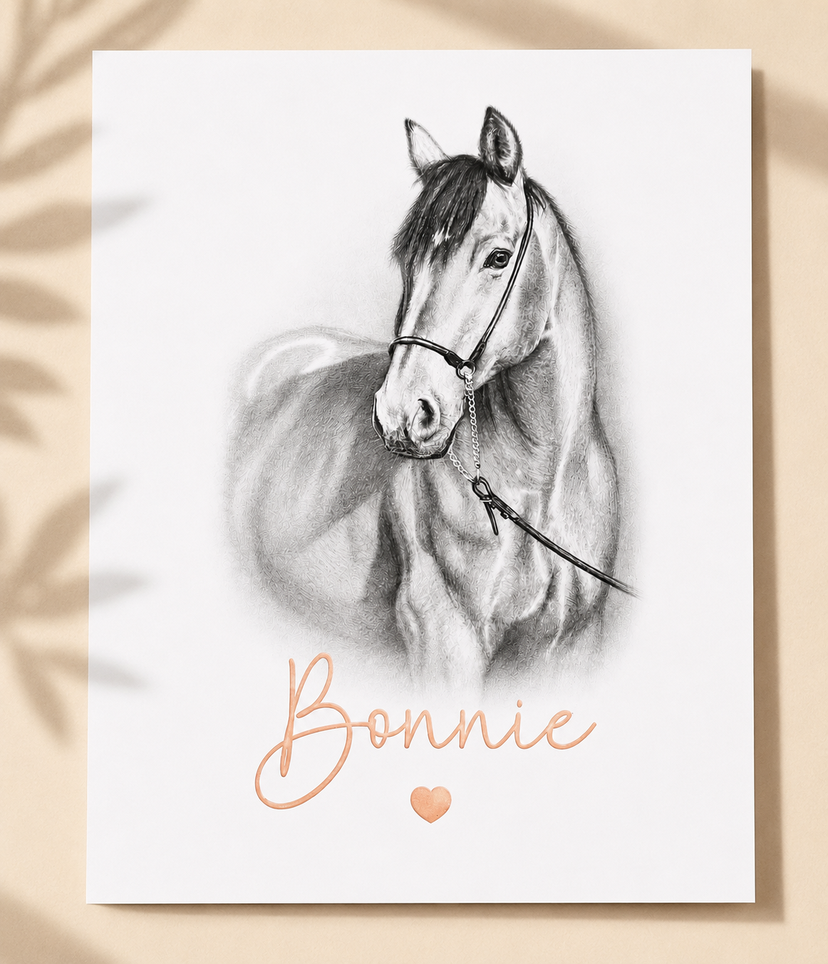 Personalised Pet Portrait Print | Custom Pet Memorial Gift | Photo to Sketch Artwork | Dog Portrait | Cat Portrait | Horse Portrait | A4 A5