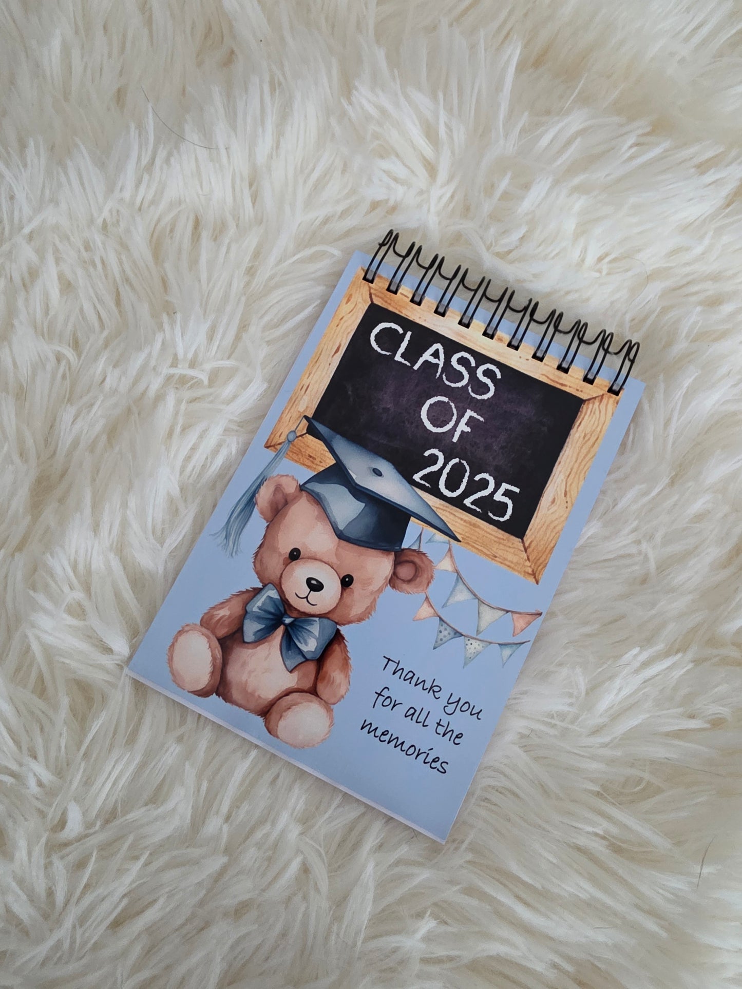 A6 Class of 2025 leavers autograph notepad notebook