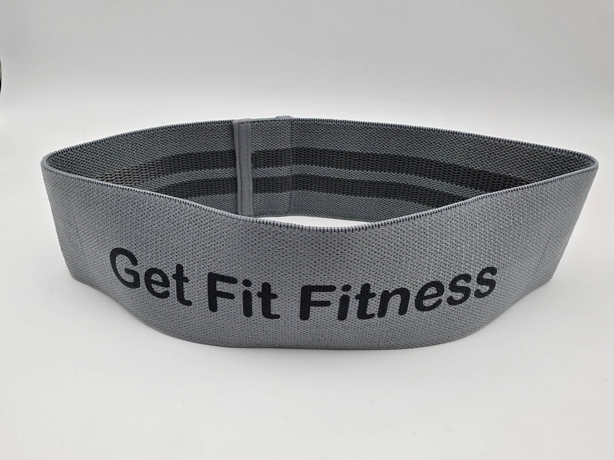 Personalised Fabric Resistance Band, Custom Gym Workout Band, Light Medium Heavy Resistance, Glute Exercise Band, Fitness Gift