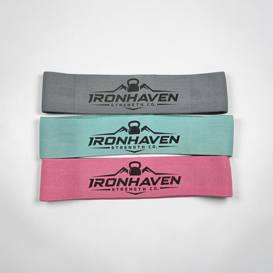 Personalised Fabric Resistance Band, Custom Gym Workout Band, Light Medium Heavy Resistance, Glute Exercise Band, Fitness Gift