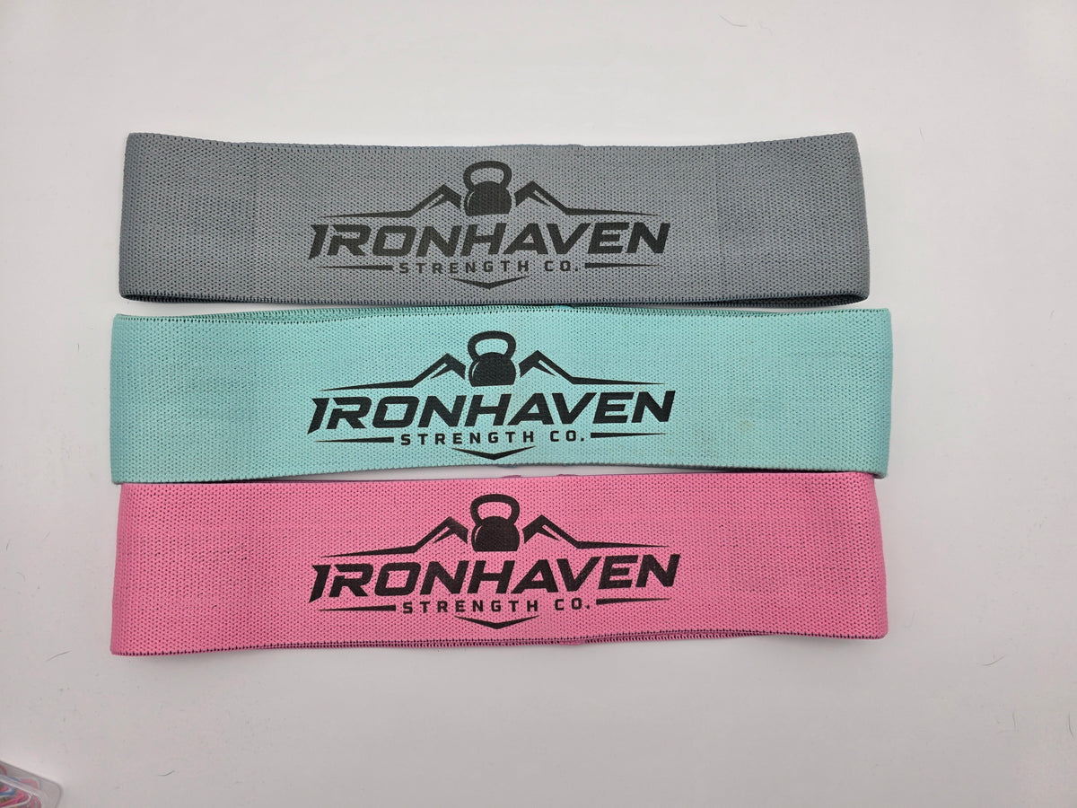 Personalised Fabric Resistance Band, Custom Gym Workout Band, Light Medium Heavy Resistance, Glute Exercise Band, Fitness Gift